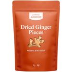 Everyday Superfood Dried Ginger Pieces 190 Grams, No Added Sugar-Coating Not Crystallised Ginger Chunks, Sweet Hot and Spicy Ginger Root Natural