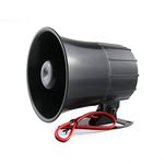 E-outstanding Security DC12V 15W Siren Horn Alarm Siren Wired Loud Alarm Horn for Alarm System