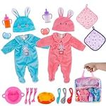 BABESIDE Baby Dolls Clothes Twins w