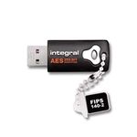 Integral INFD8GCRYPTO140-2 Crypto 8 GB AES 256-bit Encrypted USB Flash Drive, FIPS 140-2 Certified