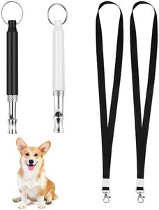 Yharnamite 2 Pcs Dog Whistles Ultrasonic Professional Training Whistles with Lanyard, Adjustable Ultrasonic Silent Dog Whistles, Recall Pet Training Whistles for Dog Training and Behavior Aid (A)