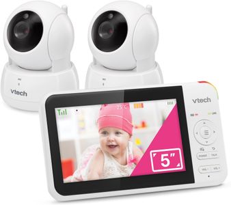 VTech Video Baby Monitor with 2 Cameras – Split Screen Display