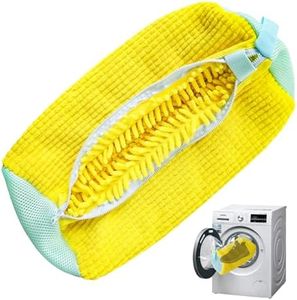 Shoe Washing Bag Laundry Shoe Cleaning Bag Shoe Bag for Washing Machine Trainer Sneaker Wash Bag Reusable with Zipper (1PC)