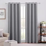 HOMEIDEAS Blackout Curtains for Bed