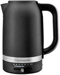 KitchenAid 1.7L Electric Kettle w/Temp Control KEK1701, Cast Iron Black