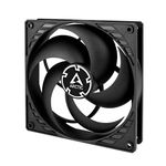 ARCTIC P14 PWM PST - PC Fan, 140mm Fan, PC Case Fan with PWM Sharing Technology (PST), Pressure-optimised, Computer, Fan Speed: 200-1700 RPM (0 RPM <5%) - Black