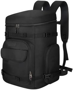 TENFLY Ski Boot Bag,65L Snowboard Boot Bag for Air Travel,Padded Ski Bakcpack for Helmet, Goggles, Gloves, Skis, Snowboard & Accessories,Waterproof Equipment Gear Backpck