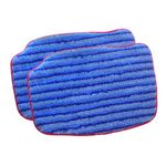 McCulloch A1375-101 Replacement Scrubbing Microfiber Mop Pad for MC1375, MC1385, 2-Pack