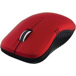 Verbatim Wireless Notebook Optical Mouse, Commuter Series – Matte Red