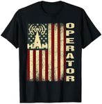 Patriotic USA Flag Ham Radio Amateu