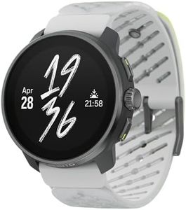 SUUNTO Race S Laufuhr mit AMOLED Touchscreen, Zweifrequenz GPS Sportuhr, Krone & Tastenbedienung, HRV & Schlafverfolgung, KI-basierter Trainingsplan, Kostenlose Offline-Karten, 50m Wasserdicht