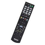 New Replacement Remote RM-AAU104 fit for Sony 3D AV Audio Video Receiver Remote Control for Model STR-DH520 (Part No. 1-489-343-11)