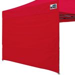 Eurmax USA Instant Canopy SunWall 10x10 Canopy Wall Sidewall Canopy Tent Sidewalls for Pop Up Canopy Tent,1 Pack Sidewall Only (Red)