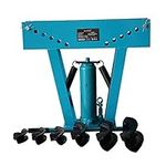 KATSU Hydraulic Pipe Bender 12 Ton Tube Bender with 6 Dies 1/2" - 2"