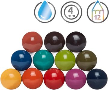 Derwent Inktense Watercolour Pencils Set, 12 Vibrant Colours