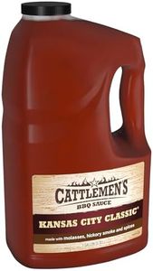 Cattlemen's Kansas City Classic BBQ Sauce, 1 gal - One Gallon Jug of Kansas City Barbecue Sauce, Perfect Tangy, Sweet Flavor for Pork, Wings, Chicken and More