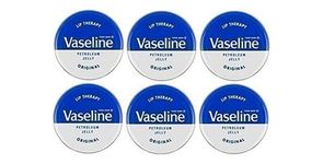 MM Vaseline Lip Therapy Petroleum Jelly 20g Original x 6 Tins + Free Skincare Sample