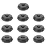 10 Pairs Seat Belt Clip Stopper: Seat Belt Stops Buttons - Car Seat Belt Stopper for Car Vehicle Black