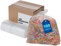 1InTheOffice Shredder Bags 55 Gallon., Paper Shredder Waste Bags, (100/Box)