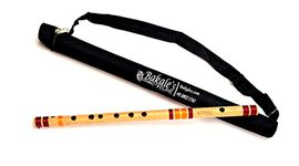 Bakale Flutes C Medium Bansuri Flute Right Handed -19 Inches- 440Hz