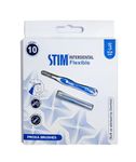 STIM Interdental Flexible | Interdental Brush | 10 Brushes | ISO - 3 For Wide Gaps Between The Teeth |