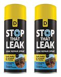 [2X 400ml] Stop the Leak Sealer Spray Waterproof Sealant for Pipe Leaks Cracks Instant Solution