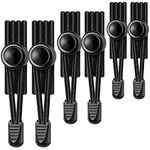 UpUGo Elastic Shoe Laces, No Tie Shoe Laces Tieless for Kids, Adults, Elderly, One Size Fit All Plain Black x3