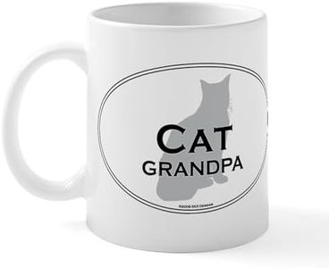 CafePress House Cat Grandpa Mug 11 oz (325 ml) Ceramic Coffee Mug
