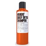 Hivado Daily Detox Shampoo for Men - Anti-Dandruff, Itchy & Flaky Scalp Relief - Fights Build-Up, Dirt, Oil, Hard Water - Tea Tree, Charcoal, Peppermint & Coconut Oil - Sulfate-Free, 250ml