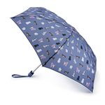 Fulton Tiny Umbrella, Woof Print, Ultra Compact, Lightweight Wind Resistant Frame