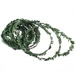 LJY 32.8 Yards Artificial Ivy Garland Foliage Green Leaves Fake Vine for Wedding Party Ceremony DIY Headbands