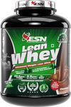 ESN Lean Whey Protein, 2kg (4.4lbs), Chocolate, 23g Protein, 200mg Green Tea Leaf Extract, 1g Acetyl L-carnitine Hcl, Increase Strength & Performance