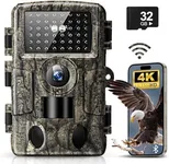 MRSCRET WiFi Trail Camera, 4k 60MP 