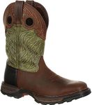 Durango Men's Maverick XP Waterproof Western Work Boot, Brown, 10 W