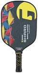 Gamma Sports NeuCore Poly Core Pickleball Paddle - Compass, Shard, Legend, Unisex-Adult, Pickleball Paddle, Yellow