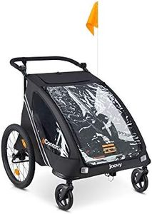 Joovy Cocoon X2, Bike Trailer and Stroller, Black