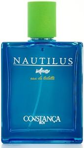 Colonia Hombre Nautilus Intense 100 ml | Eau de Toilette Natural Spray con Notas Marinas Frescas | Presentación Elegante en Caja de Madera Artesanal