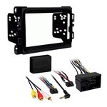 Metra 95-6518B Double DIN Stereo Installation Dash Kit for 2013 Dodge Ram & Interface