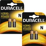 4 x Duracell MN9100N Battery Alkaline for Camera Calculator or Pager 1.5V (2 x 2 Pack)