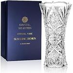 CS Crystal Vase 12-inch high, Sunsh