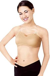 Body Wrappers Adult Padded Convertible Bra 274DNUM Dark Nude Medium