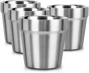 Beasea Mini Stainless Steel Cups, 6