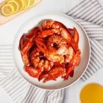 Domestic Seafood Lobster Meat - 2 Pounds (2 lbs) Cooked Fresh Frozen Cold Water Claw and Knuckle Lobster Meat from Maine - Rich in Protein, Omega-3, Vitamins, and Minerals