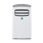 Eco-Air Portable Air Conditioner (12,000 BTU), Works as Dehumidifier & Fan, Control with Remote, Mobile App Smart Control