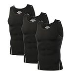 Audoc Mens 3 Pack Compression Tank 