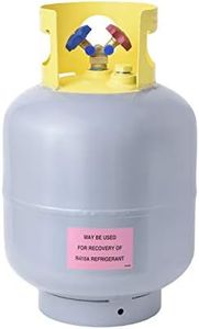 Flame King YSNR501 50 Pound Refrigerant Recovery Cylinder Tank, Gray