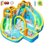 FINCOME Inflatable Water Slide, Bou