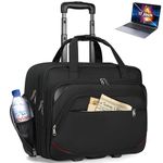 Laptop Roller Bag For Women 17 Inch