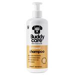 Buddycare Oatmeal Dog Shampoo for Itchy Skin & Smelly Dogs (500ml) SLS, Sulphate & Paraben Free - Packed with Colloidal Oatmeal, Aloe & Pro Vitamin B5 | A Must-Have Dog Grooming Essential