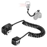 Neewer 4.2'/1.3m TTL Off Camera Flash Speedlite Cord for Canon DSLR 800D/750D/700D/650D/600D/7D2/7D/6D2/6D/5D4/5D3/5D2/5DS/1D4/1D3/100D/80D/70D/60D Cameras